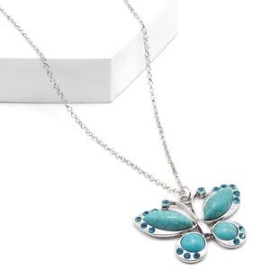 Wings of the West - Blue Necklace